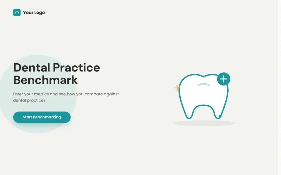 Dental Practice Benchmark template preview